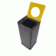 Poubelle de tri selectif et recyclage pour plastiques_2