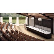 Banques d'accueil Réception - éléments courbes et linéaires pour configurations haut de gamme_2