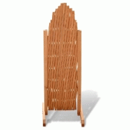 Vidaxl clôture en treillis bois solide 180x100 cm 41296_2