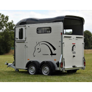 Remorque pour transport d'animaux - cheval liberté touring country + grande sellerie - 2 places_2