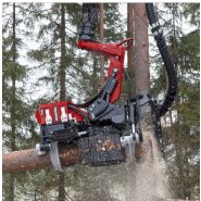 S132 - Tête d'abattage Komatsu - Largeur max. 1689 mm, force de traction élevée et ébranchage efficace_2