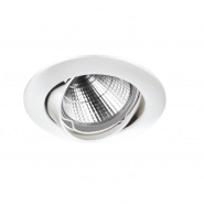 Spot encastré orientable Nix - à équiper d'une ampoule GU10 - coloris blanc - Indeluz - IP20 - alimentation 12V_2