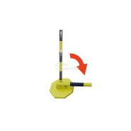 1631363 poteau de signalisation - aua signalétique -  acier repliable_2