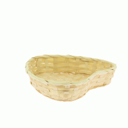 Corbeille coeur bambour rouge Corso 23x21 -_2