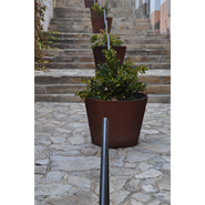 Jardinière en ciment à finition lisse - MINTAKA - résistante aux alcalins, coloris variés, dimensions multiples_2