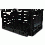 Bac pliable pour œufs - conteneur réutilisable avec ouverture unique pour la vente au détail_2