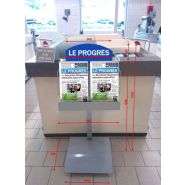 Devant de caisse - meuble présentoir - seiller - en plastiques thermoformés_2