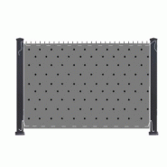 Brise-vue spécial zones venteuses - w4010n100 - Occultation légère, filtration au vent 50%_2