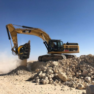 Godet concasseur BF135.8 - pour pelles hydrauliques de 43 à 80 tonnes - capacité 1,8 m³_3