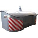 Masse avant pour tracteurs - Référence : MS-F - Acier S355, béton avec magnétite, 300 kg à 2500 kg_2