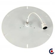 Plateau rotatif ø 400 mm adapté pour animations et expositions