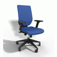 Siège de bureau Tertio  avec translation d'assise - Sokoa - Bleu, Réglable hauteur_2