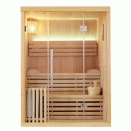 SAUNA FINLANDAIS NORDICA® VAPEUR V23 (2 À 3 PLACES) - 150 X 120 X H.200_2