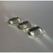 Plot lumineux solaire double face en résine polycarbonate_2