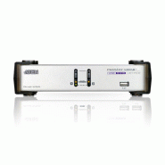 Aten cs1742 switch kvm 2 ports, dualview vga, usb, usb-hub, audio_2
