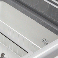 Congélateur coffre élégant avec couvercles coulissants vitrés plats - 218 L | Tefcold - NIC301SC_2