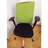 Fauteuil de bureau Steelcase Reply Air d'occasion - ergonomique et confortable - vert - accoudoirs réglables - mécanisme synchrone_2