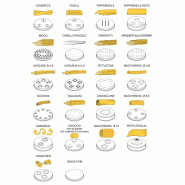 Matrice pour machine à pâtes - MACCHERONI - Ø 15 mm | Fimar - PF40E & MPF4N_2