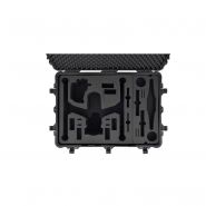 Valise rigide double à roulettes pour drone DJI Inspire 2 - Hexadrone HPRC 2780W - compartiments multiples et IP67_2