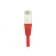Cordon RJ45 catégorie 6 F/UTP rouge - 2 m - Blindé en aluminium/cuivre - 250 MHz - 1 Gbps_2