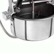 Machine à pop-corn professionnelle double 10 kg/h - Noire_2