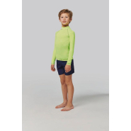 T-shirt technique à manches longues enfant - Protection UV50+ - Réf : PA4018 - Marque PROACT_2