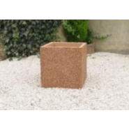 Jardinière Carrée Menes en béton armé - Autostable - Option antigraffiti - Paire de pieds en option_2