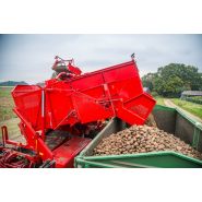 Grimme Evo 290, arracheuse performante avec faible hauteur de chute