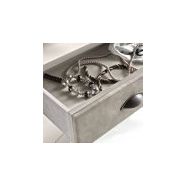 Dolcomfpga - Bureau droit professionnel - Meubles Minet - 1 tiroir - Laque Perle - Largeur 840 mm_2