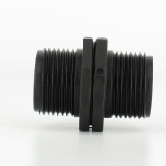 Mamelon Mâle/Mâle PP fileté 1