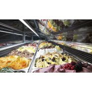 Vitrine glacier - vitres droites ou bombées - 12 à 24 bacs - design moderne et technologie avancée_2