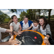 Manège orbit pour aires de jeux - Réf 8050350-2 - Noir - Scellement béton - HAGS_2