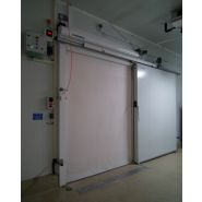 Porte coulissante avec double toile_2