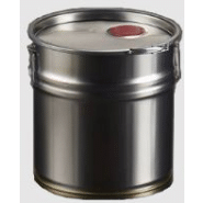 Seau métallique en fer blanc - capacités de 2.5 L à 25 L - homologué RID-ADR_2