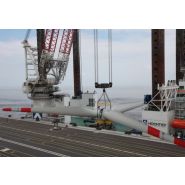 Grues portuaires CAL 45000 - CAL 64000 - Liebherr - capacité de levage max 1200 à 1700 t - conception Crane Around The Leg_2