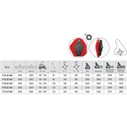 Fvg 400 à 600 - fraises et herses rotatives Vigolo - largeur 4000 à 6000 mm - transmission par engrenages et sécurité automatique_2