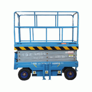 Nacelle ciseaux mobile TOR SJY-0,5-6 DC - 500kg - Hauteur 6m - Batterie_2