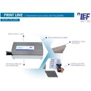 Thermosoudeuse Print Line TS 47 / TS 47N - Écran 1 ligne - Impression et soudure sur sachets pelables_2