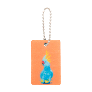 Porte-clé personnalisé rectangulaire en feutre RPET avec impression couleur - Minimum 100 pièces_2