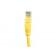 Cordon RJ45 catégorie 5e U/UTP jaune - 7,5 m - cuivre - norme ANSI/TIA 568 et ISO 11801_2