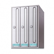 Boîte aux lettres collective - Front Arregui - Intérieur - Acier inoxydable - Verrou Niveau 1 EN-13724_2