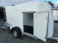 Remorque fourgon en polyester DEBON - CARGO 1300 Blanche - PTAC : 1300 Kg - 295x152xH170 cm - Reference -HA 752111 FS - Idéale pour véhicules motorisés et marchandises_2