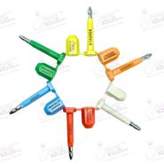 Scellé de sécurité container (clou, plomb bouteille) Cubis 2g - Personnalisable - Haute sécurité pour EXPORT maritime et transport intermodal_2