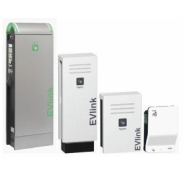 Borne de recharge pour voiture électrique - 7 kW pour T2 avec obturateur - EVC1 EVlink City - Station de charge sur pied_2