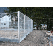 Système de clôture EDF avec maille 55mm et fil aluminium 3.9mm