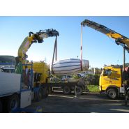 Grue EFFER BIG 955 conçue pour milieux à espace limité