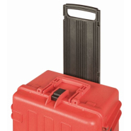 Mallettes rigides à usage intensif avec roulettes - 53 L - 4750RCHDW02RED - Résine structurée, hermétique et résistante_2