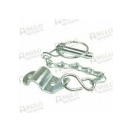 Support et goupille 11mm - référence PTA-A67704 - compatible Ferguson TE20, TEA20, TED20, TEF20, FE35 et Massey Ferguson 35 à 825_2