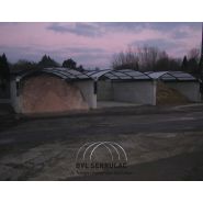 Toiture télescopique légère Delta Junior - ouverture manuelle simple - protection contre intempéries - polycarbonate UV_2