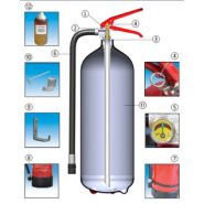 FS6-LH - Extincteur pressurisé à eau additivée - Corps en aluminium - Capacité 6 L - Certifié PED, MED et NF-EN3_2